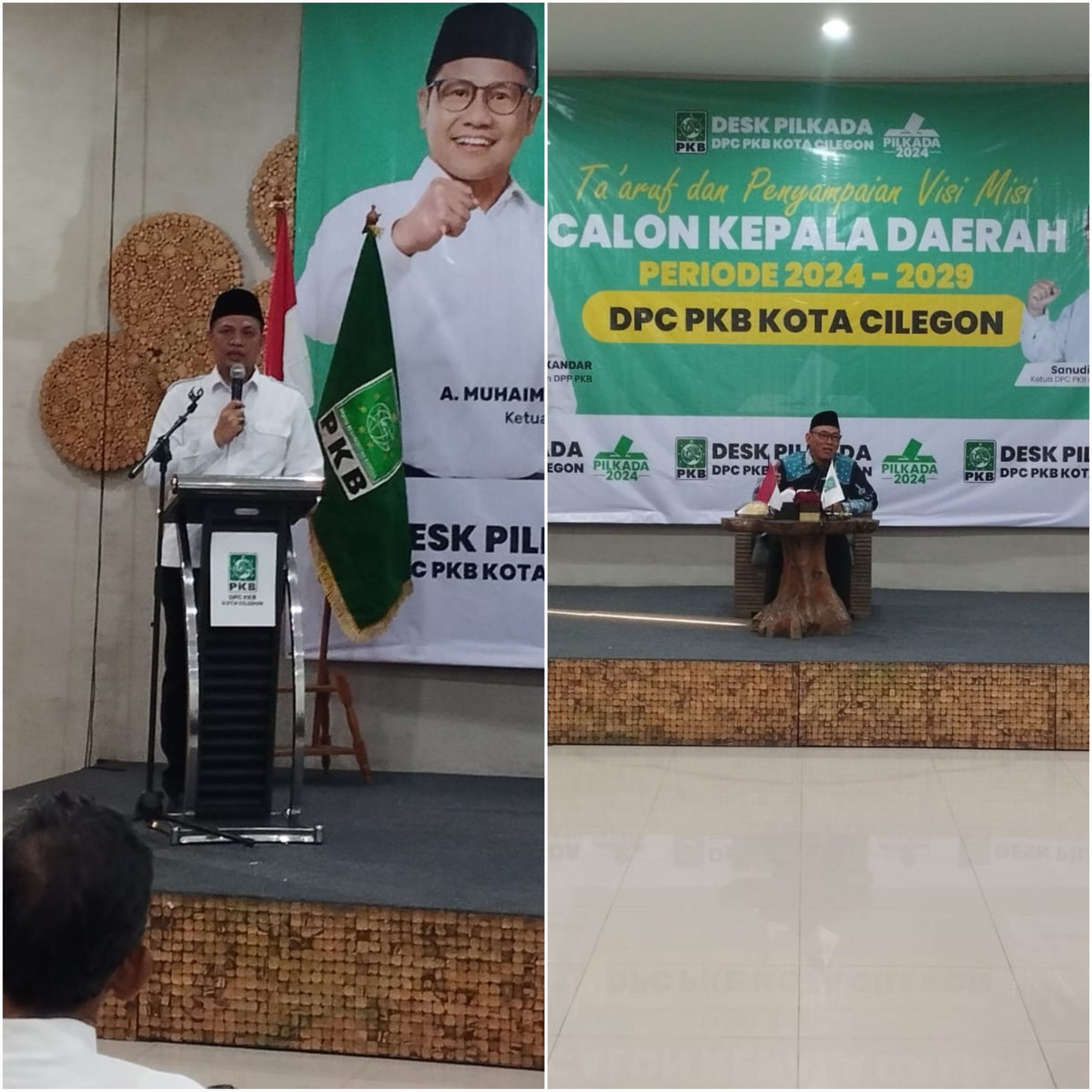 Helldy Agustian dan Isro Mi’raj Adu Visi Misi di PKB