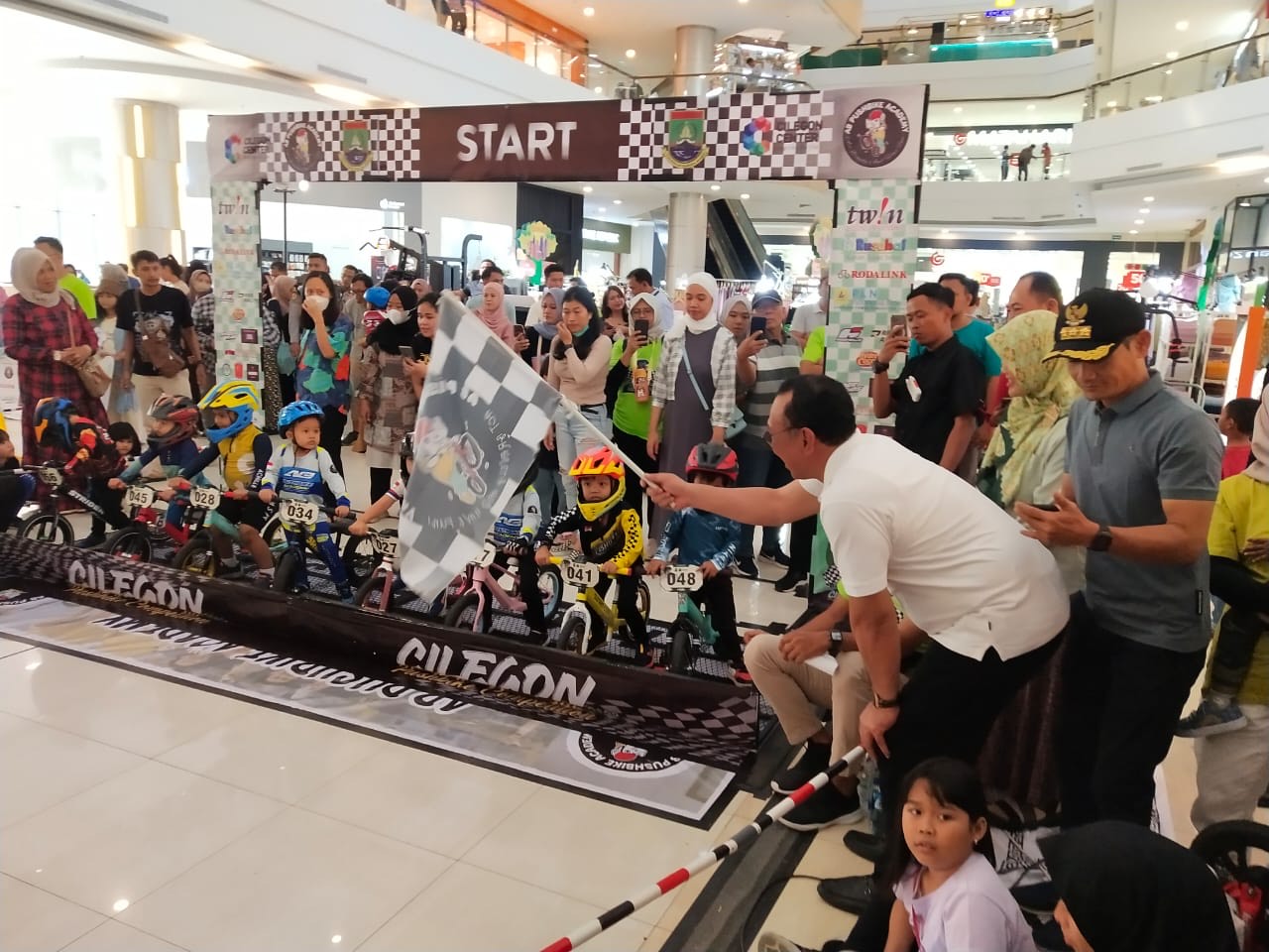 200 Anak dari Berbagai Daerah Mengikuti Cilegon Pushbike Competition