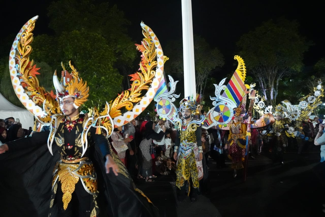Ikut Karnaval Budaya Nusantara, Kebudayaan Cilegon Dipamerkan di Rakernas Apeksi Balikpapan