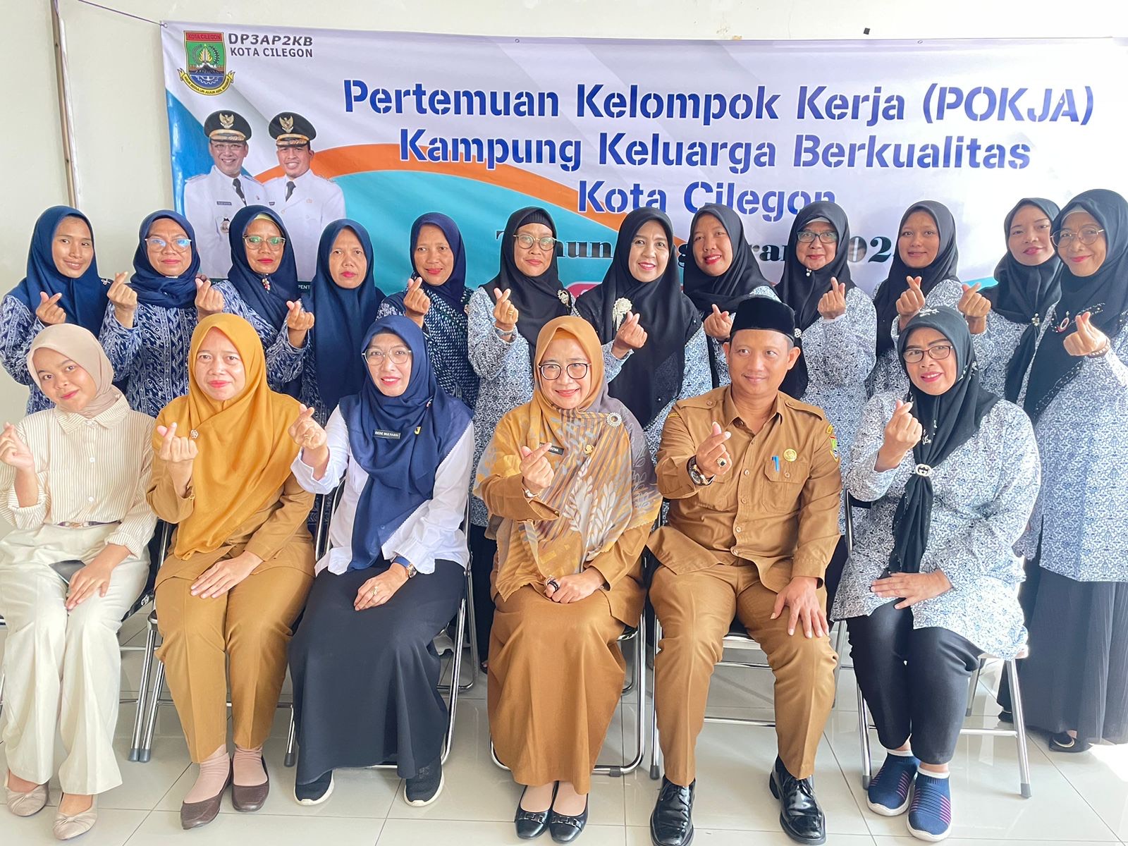 DP3AP2KB Cilegon Kumpulkan Pokja Kampung Keluarga Berkualitas