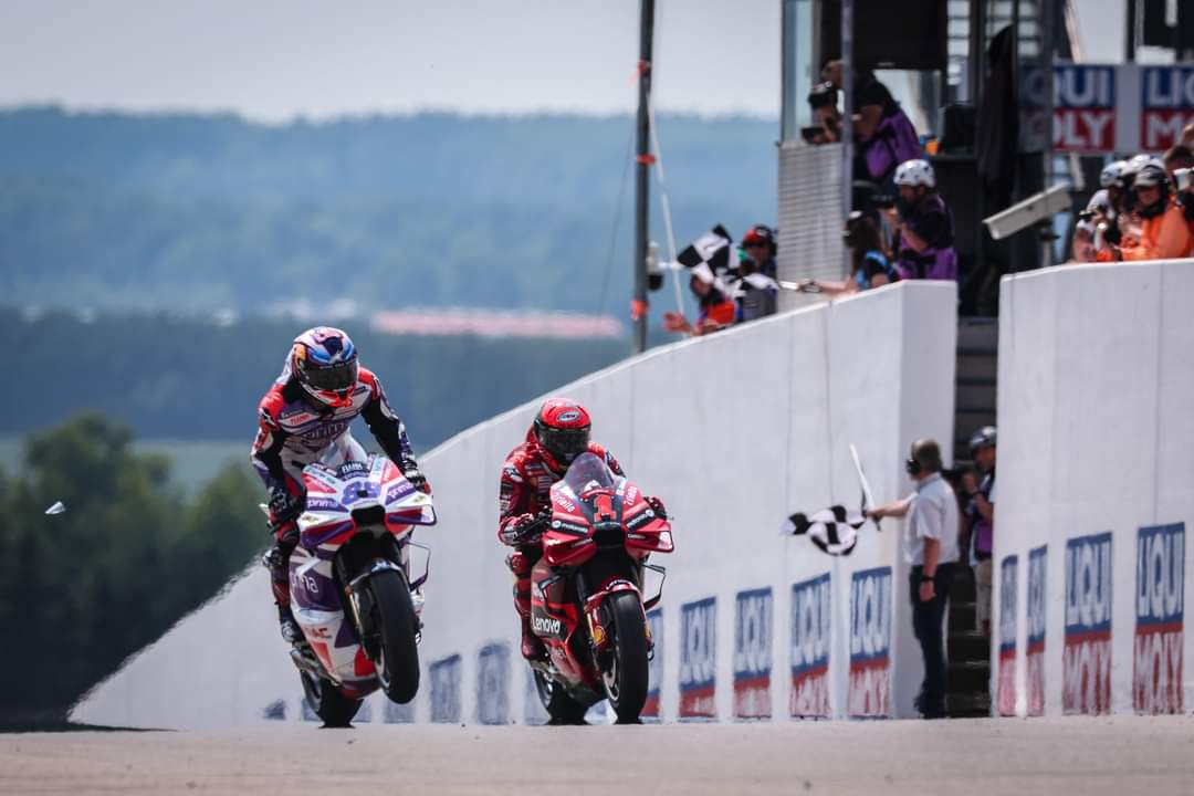 MotoGP Jerman, Jorge Martin Asapi Peco Bagnaia