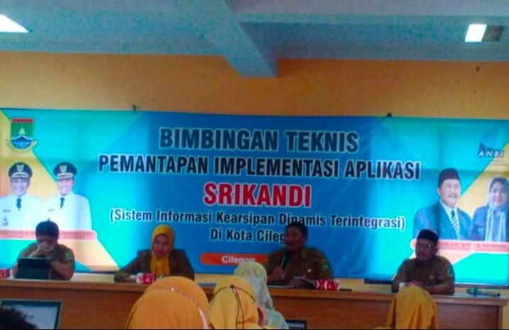 Percepat Implementasi Aplikasi SRIKANDI,  DPK Cilegon Gelar Sosialisasi