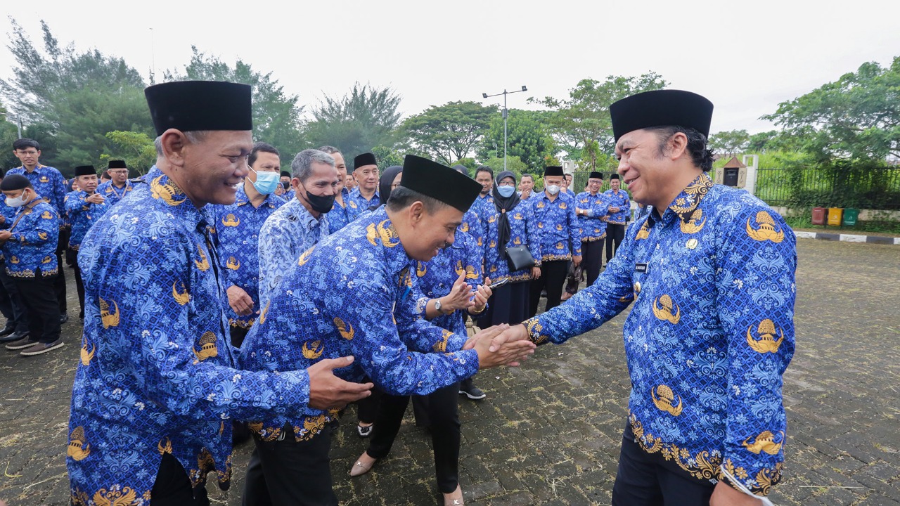 Pimpin Apel Hari Kesadaran Nasional, Pj Gubernur Banten Al Muktabar Tekankan Kerja Bersama