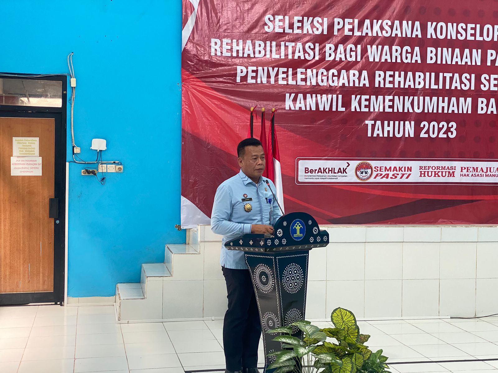 Persiapan Program Rehabilitasi Narkotika, Lapas Cilegon Mulai Seleksi Konselor