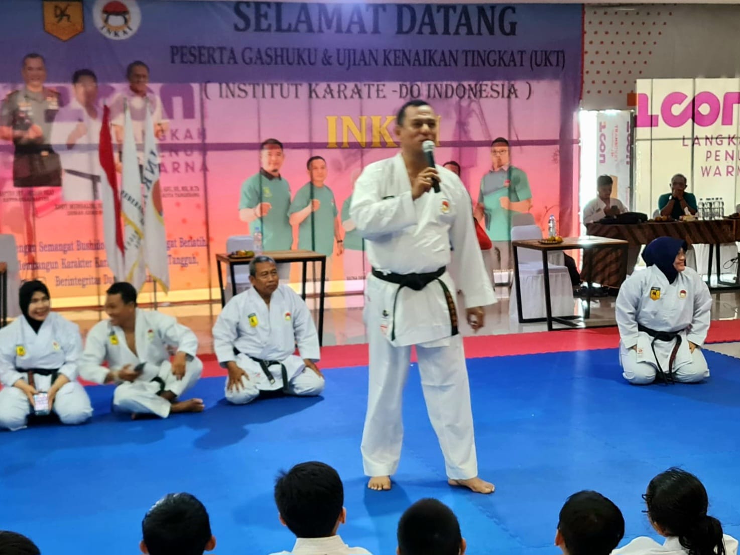 Hadapi Pekan Olahraga Pelajar Daerah, INKAI Banten Gelar Ujian Kenaikan Pangkat