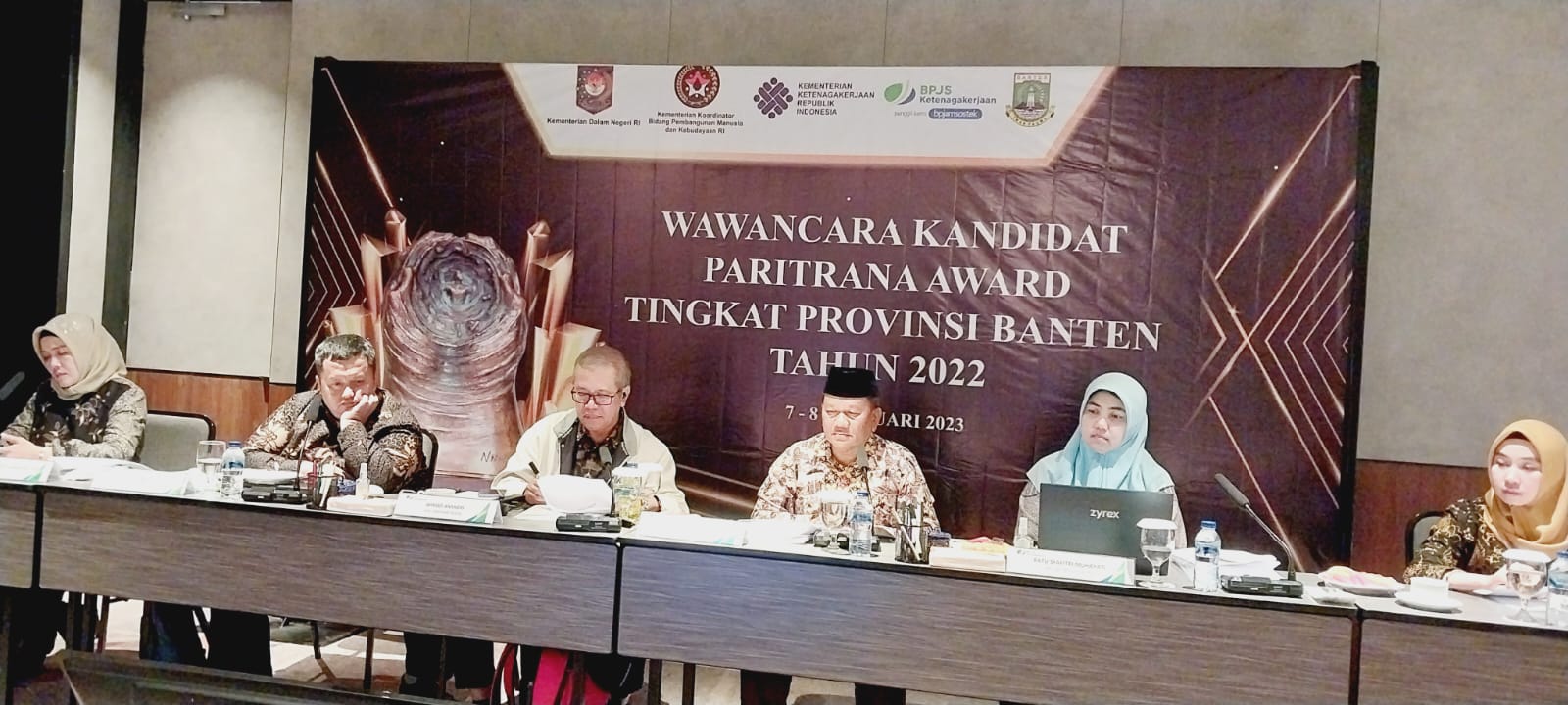 Pemprov Banten Gelar Paritrana Award 2022