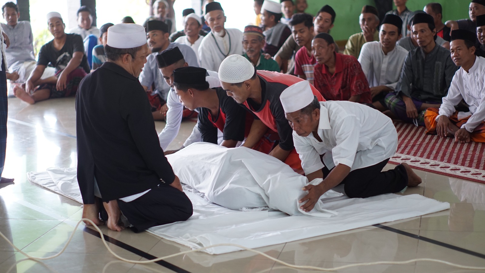 Napi Lapas Cilegon Dilatih Cara Pemulasaraan Jenazah