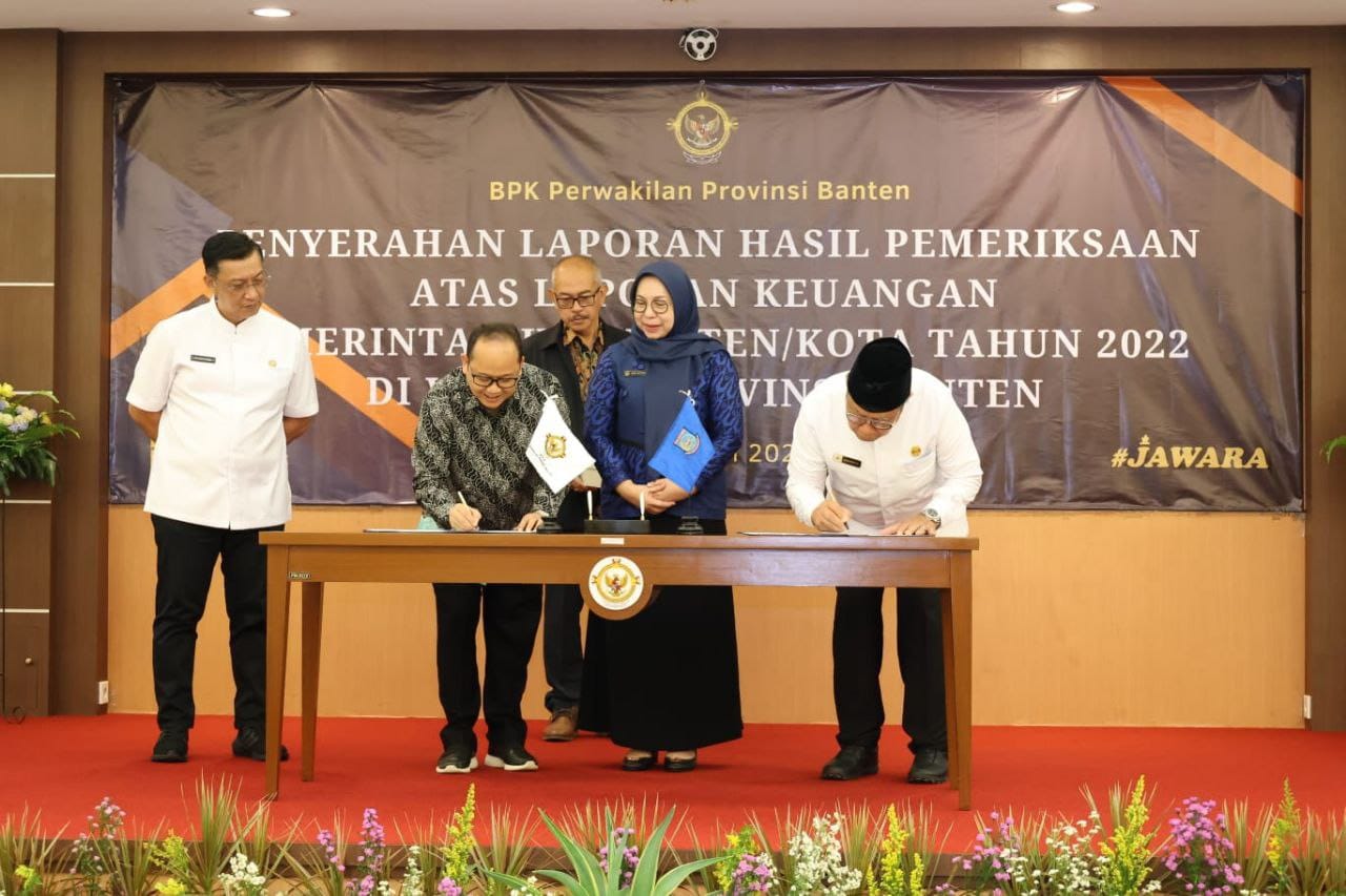 Pemkot Tangsel Raih Opini WTP dari BPK RI Perwakilan Banten