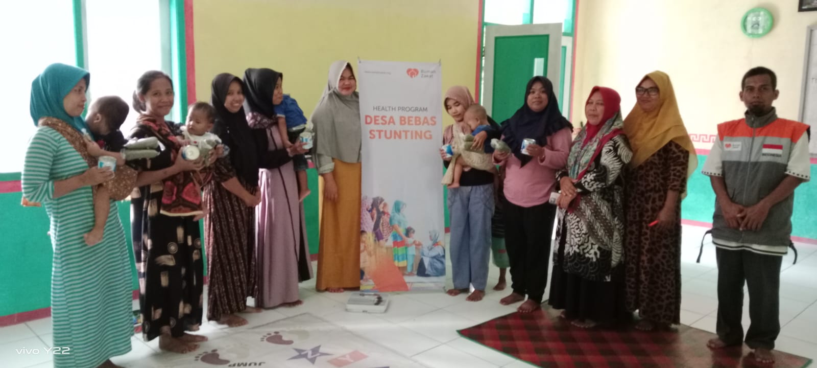 Cegah Stunting, Rumah Zakat Berikan Makanan Tambahan Balita di Desa Sukajaya Pandeglang