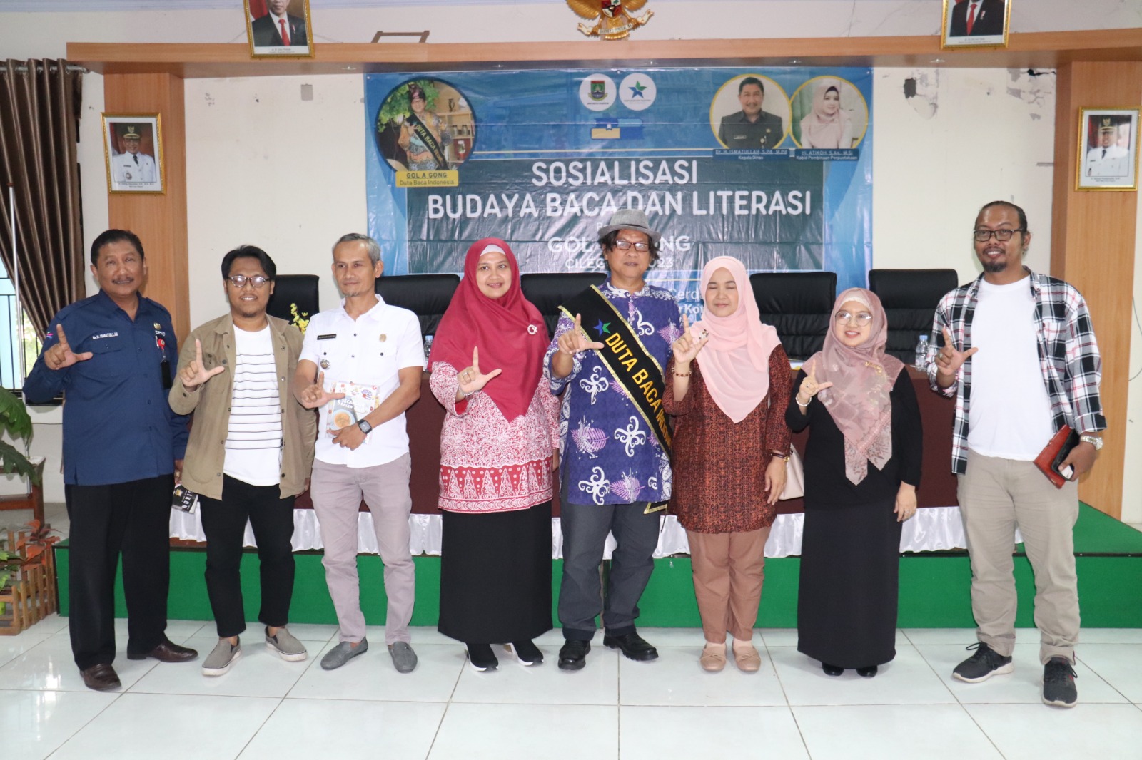 DPK Cilegon Sosialisasikan Budaya Baca dan Literasi Bersama Duta Baca Indonesia