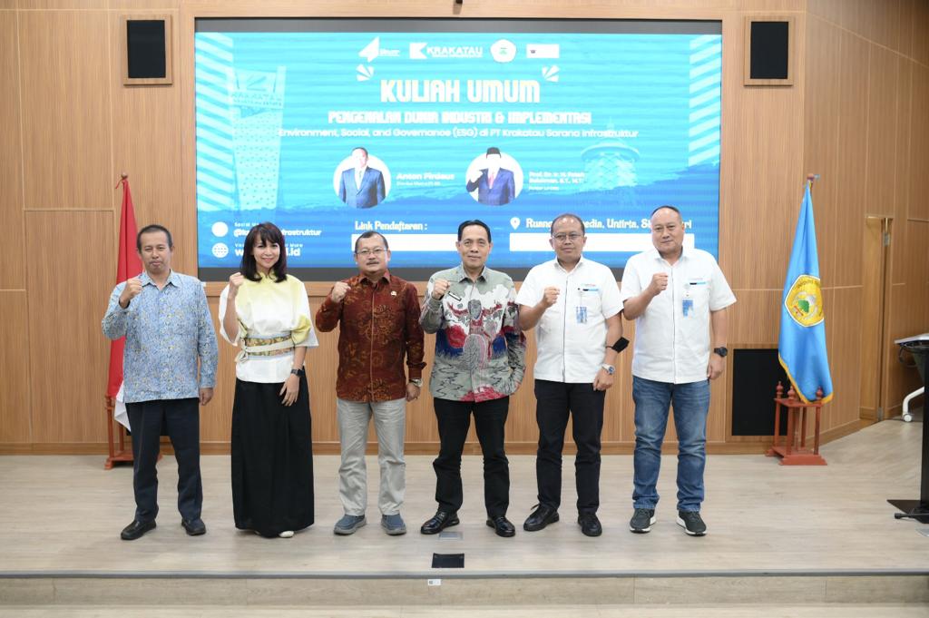 Kenalkan Dunia Industri Pada Mahasiswa Untirta, PT KSI Gelar Kuliah Umum