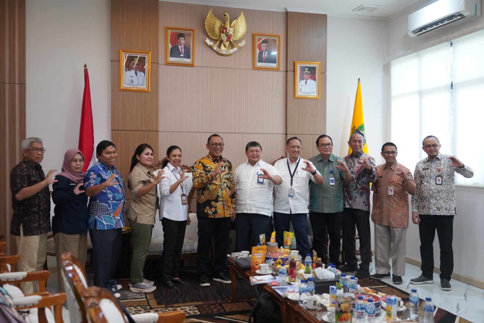 Optimalkan Pengelolaan TPSA Bagendung jadi Co-firing, Setneg Wapres dan Kemenko Marves Kunjungi Cilegon