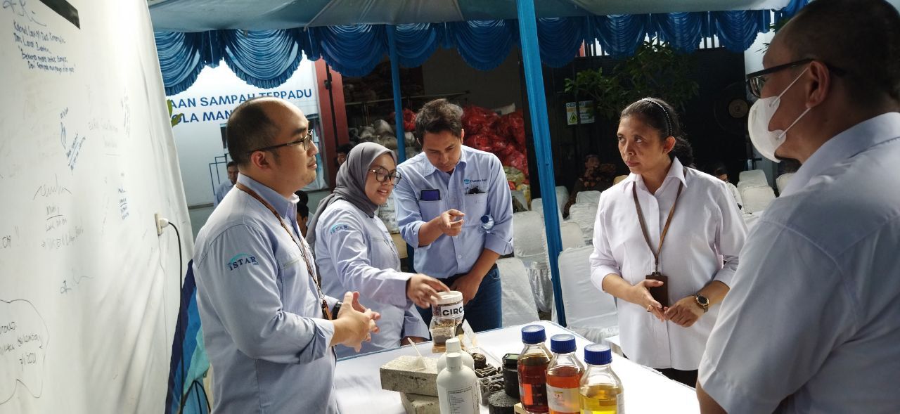 Program Pengelolaan Sampah Binaan Chandra Asri Dikunjungi Setwapres RI