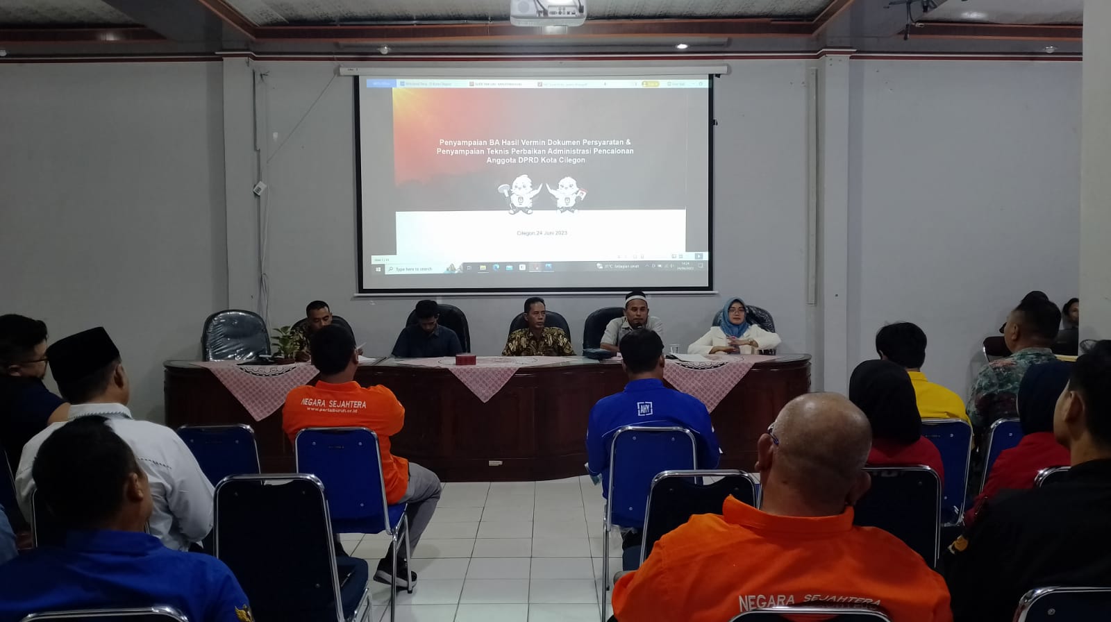 482 Bacaleg di Cilegon Belum Memenuhi Syarat