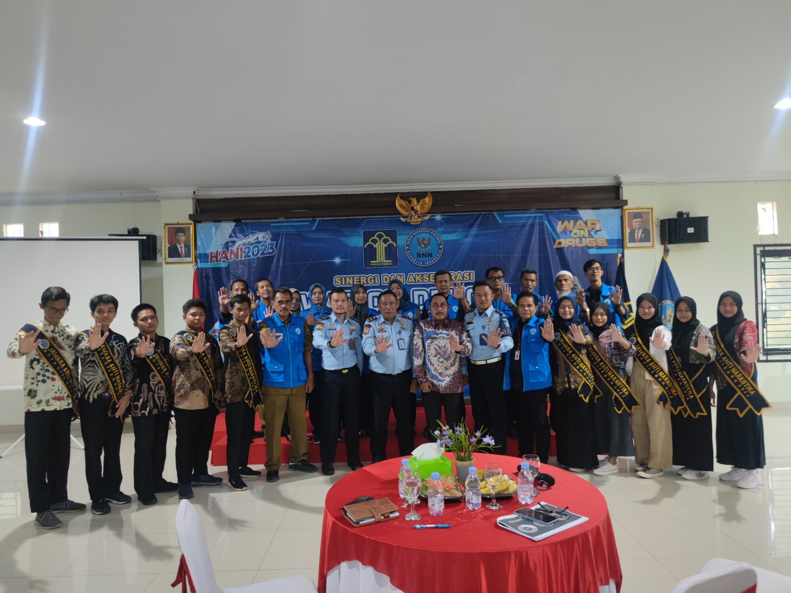 Peringati Hari Anti Narkotika, Lapas Cilegon Gandeng Penggiat P4GN