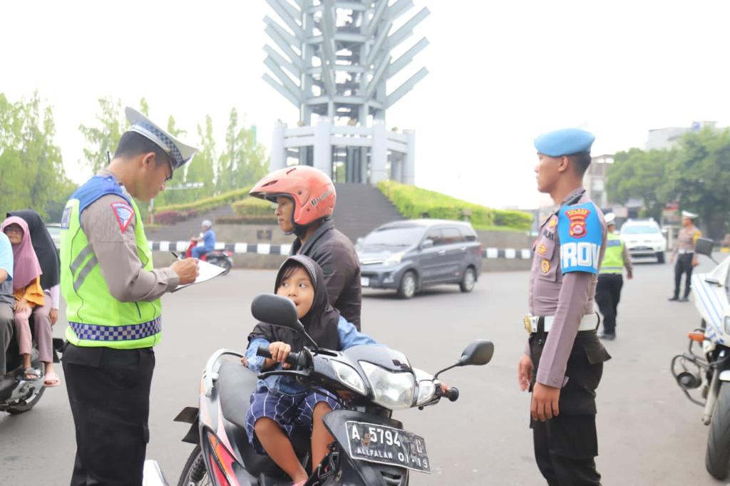 Operasi Patuh Maung 2023, Berikut Sasaran Pengendara Yang Diberhentikan Polres Cilegon