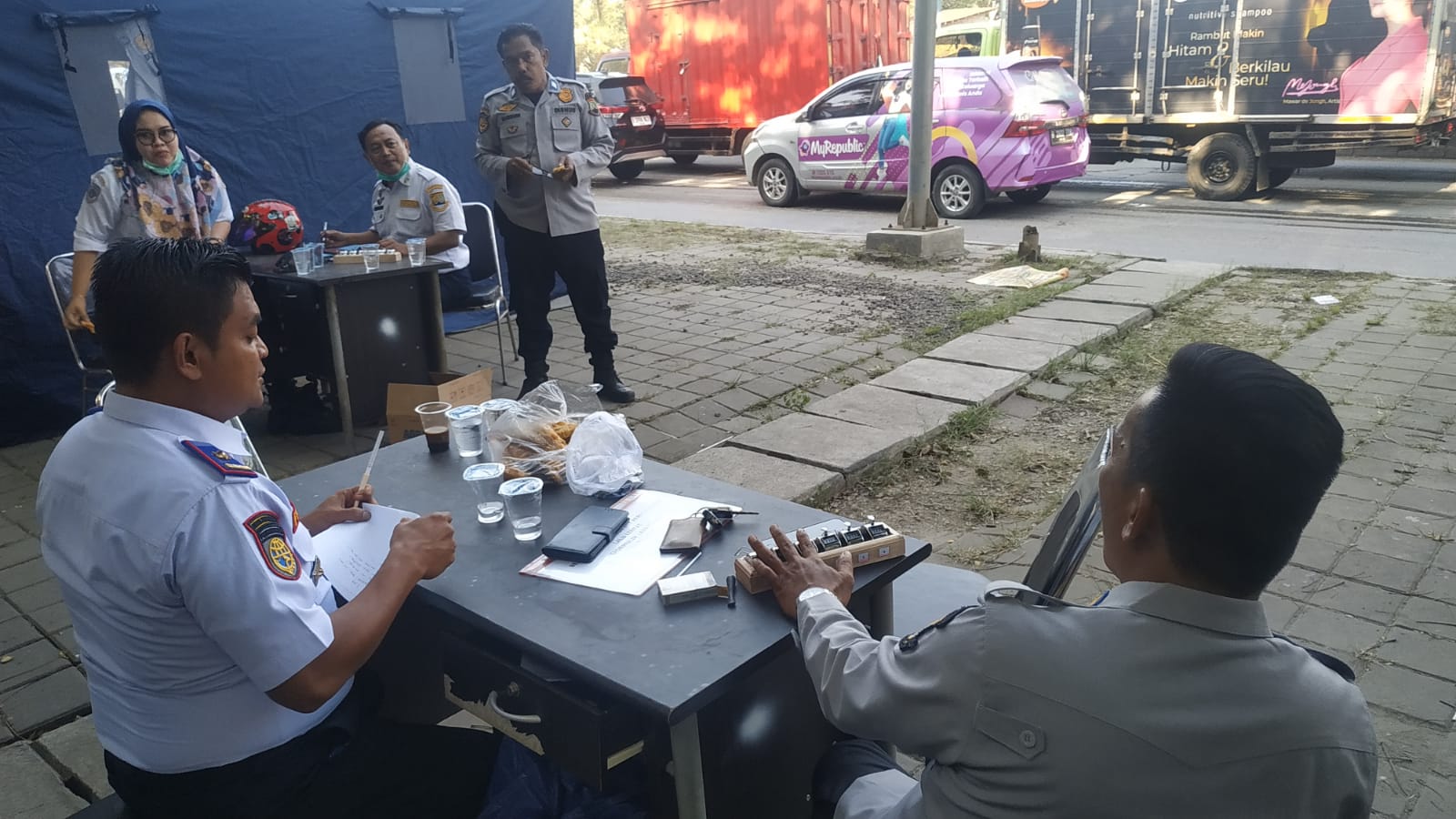 Dishub Cilegon Data Kendaraan Lewat JLS