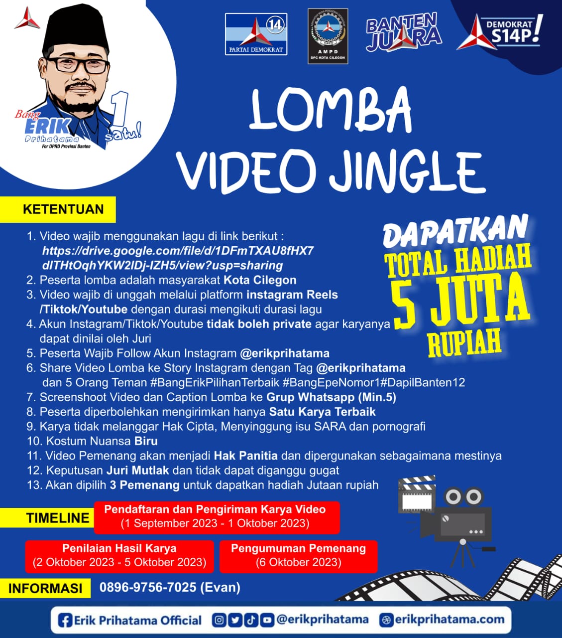 AMPD Cilegon Adakan Lomba Video Jingle, Tawarkan Hadiah Jutaan Rupiah