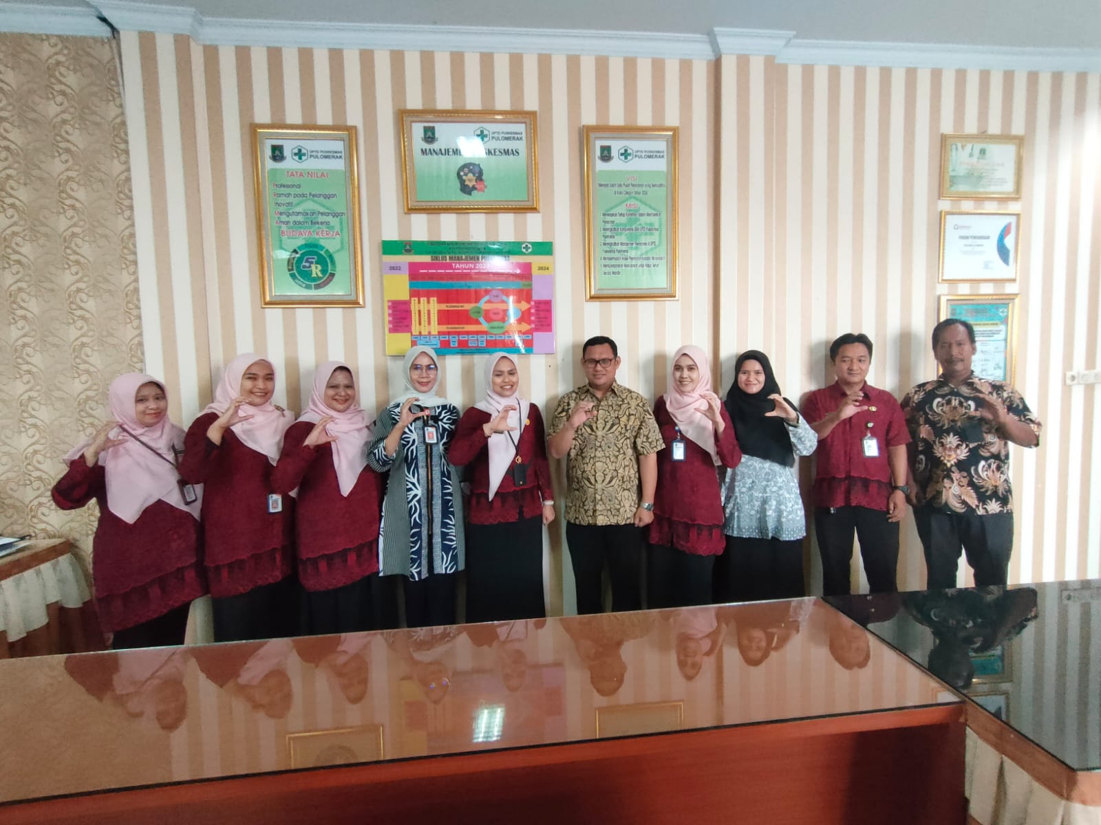 Puskesmas Pulomerak Optimis Raih Predikat WBK/WBBM