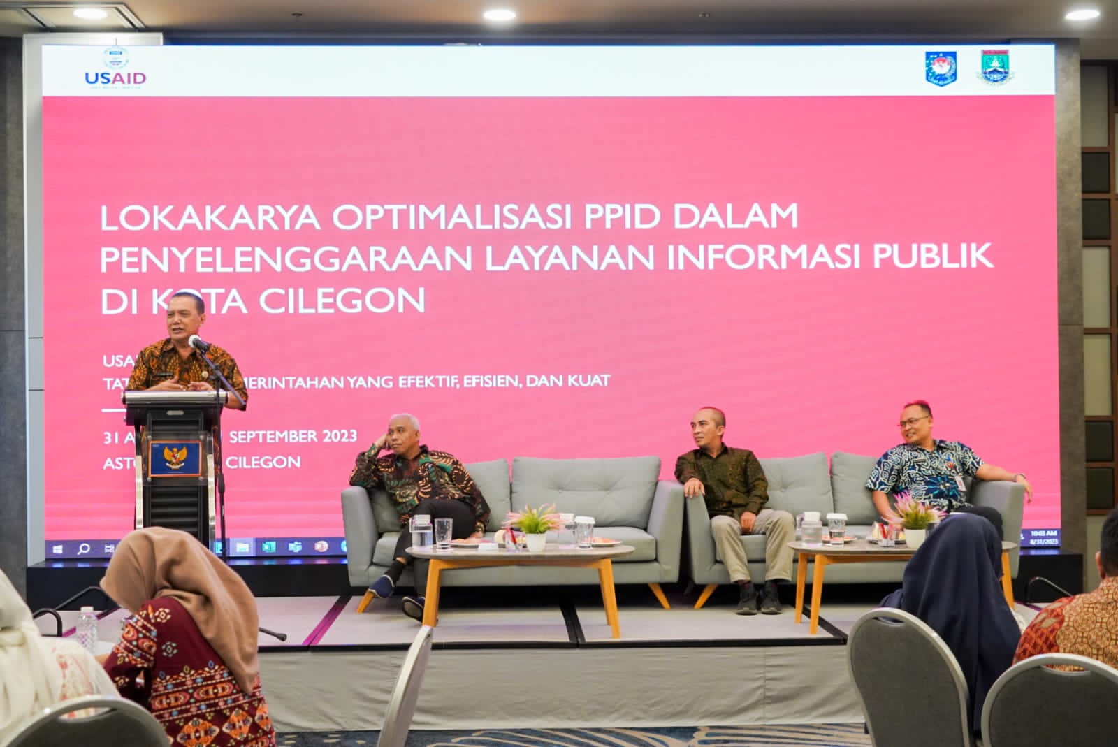 OPD Pemkot Cilegon Jangan Pelit Informasi Publik