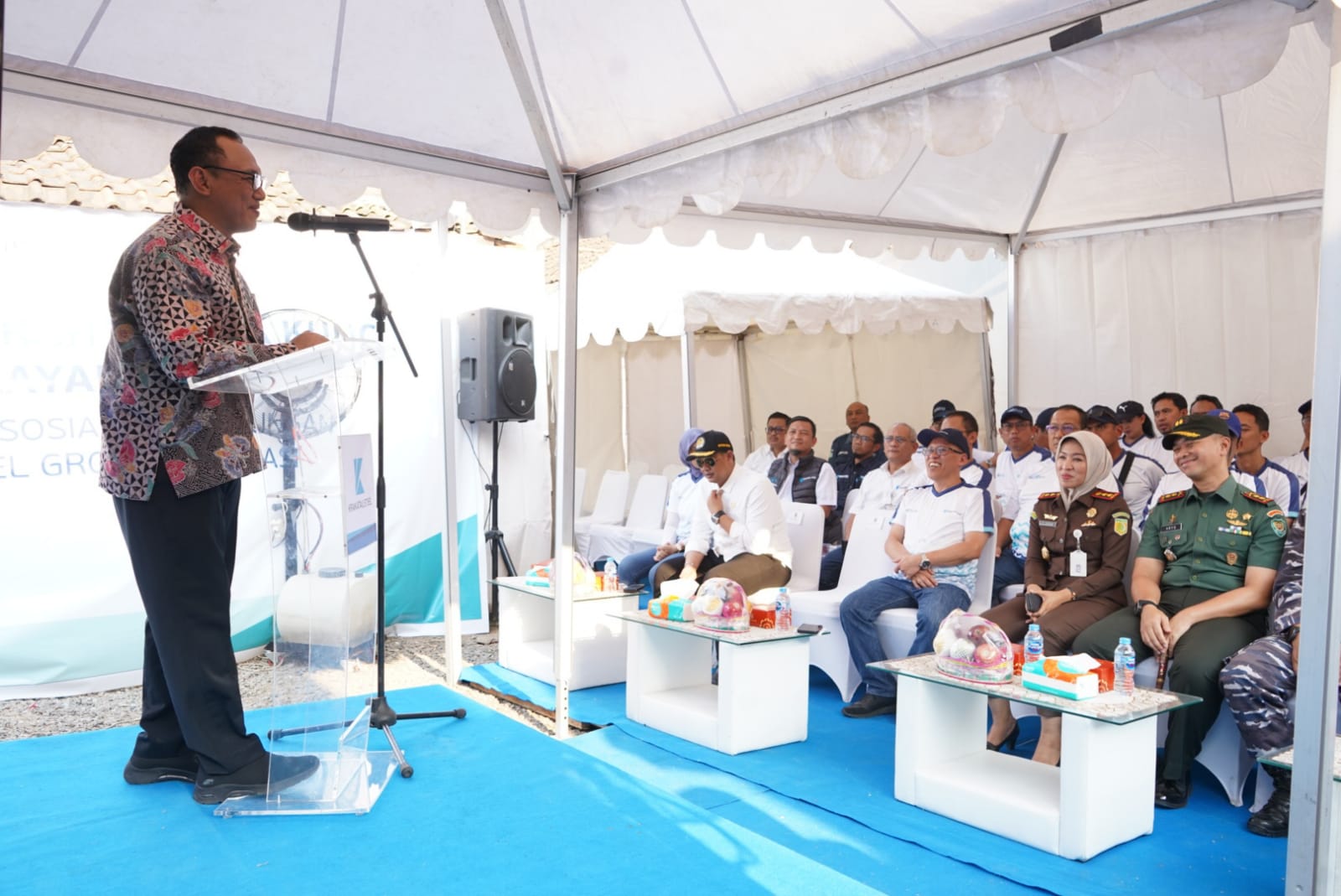 Resmikan Bantuan Rutilahu, Helldy Sebut Bantuan PT Krakatau Steel Tepat Sasaran