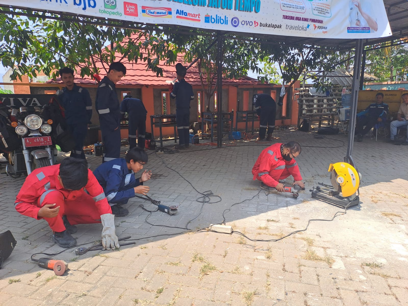 Tingkatkan Skill, 2 Kelurahan Ini Berikan Pelatihan Las Untuk Warga