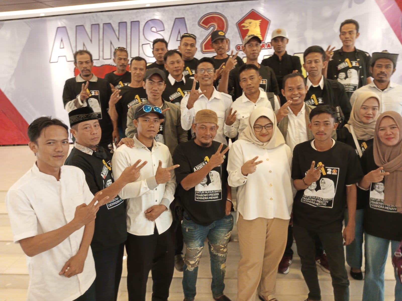 Calon DPR RI Dapil Banten 2, Annisa Mahessa Menyapa Tim Pemenangan dan Relawan Se-kabupaten Serang