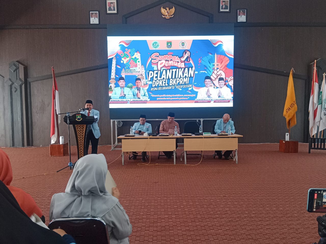 Resmi Dilantik, DPKEL BKPRMI Se-Kota Cilegon Dibidik Jadi Penerus Tokoh