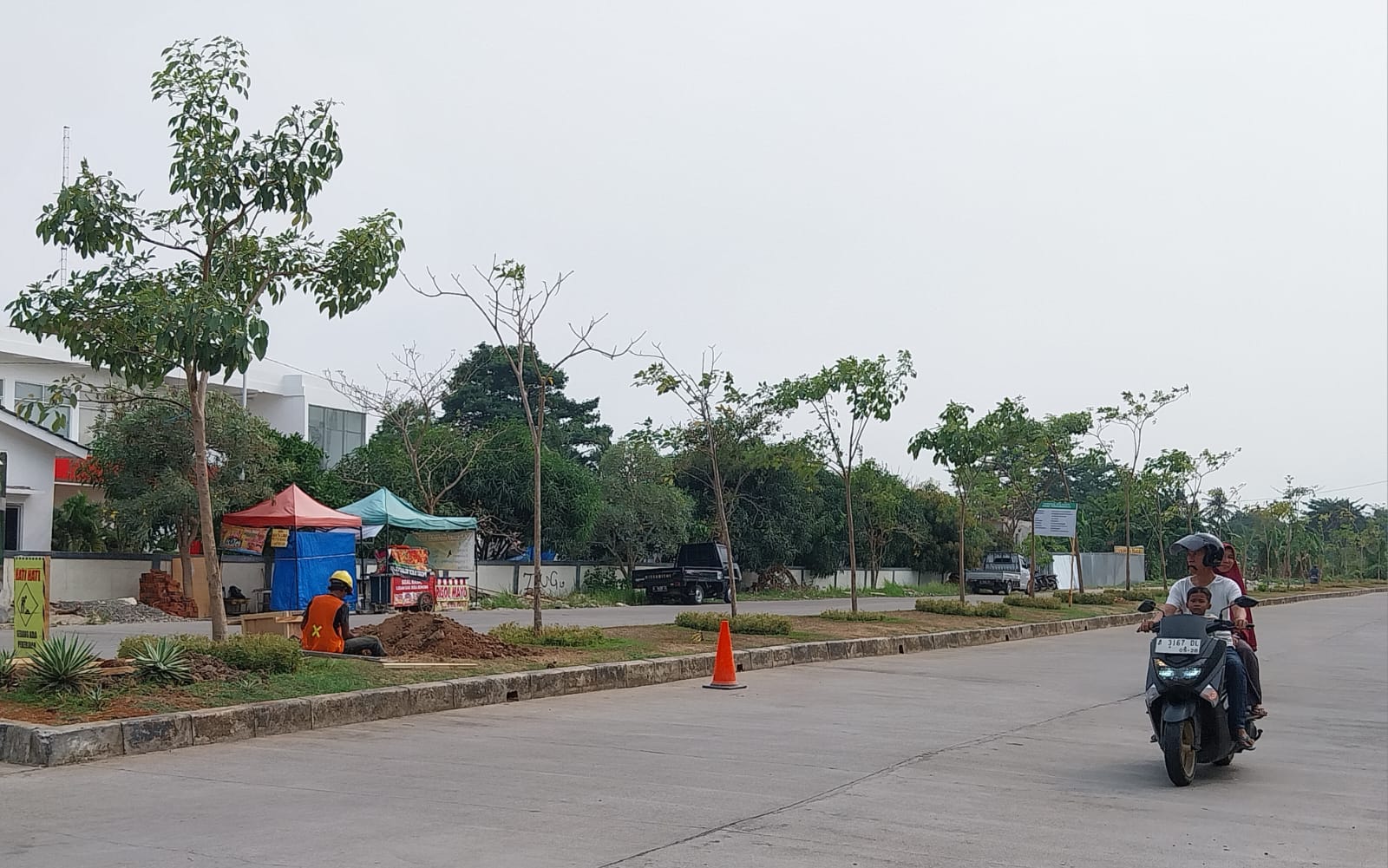 Dishub Cilegon Pasang Puluhan PJU Disepanjang Jalan Bonakarta