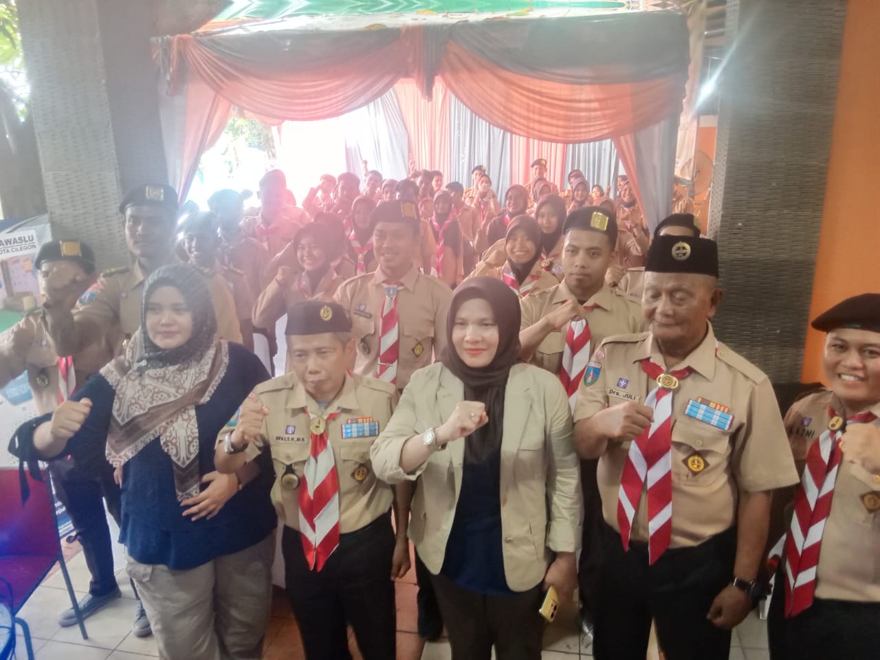 Gerakan Pramuka Saka Adhyasta Diminta Bawaslu Untuk Pengawasan Pemilu