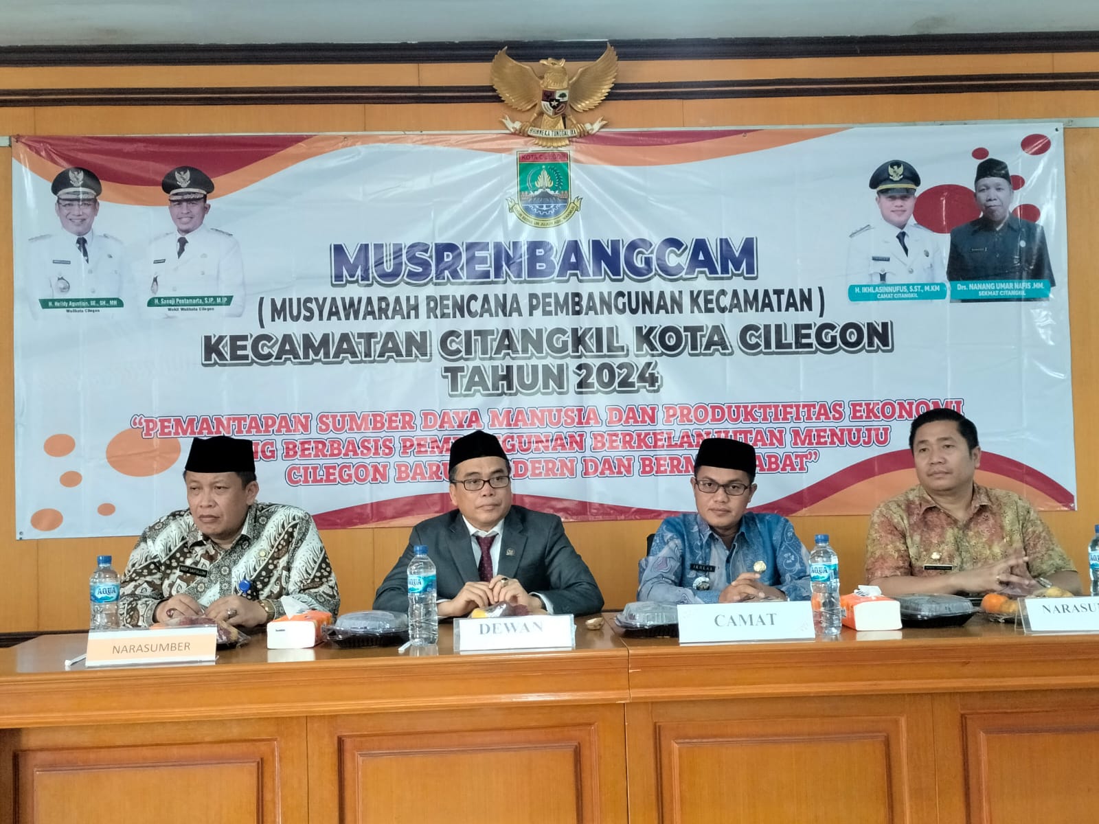 Musrenbang Kecamatan Citangkil, Drainase dan Paving Blok Banyak Diusulkan