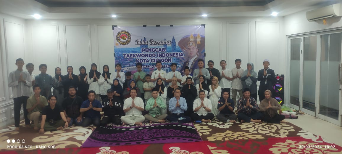 Pengcab Taekwondo Indonesia Kota Cilegon Targetkan Juara Medali Emas di Popda 2024