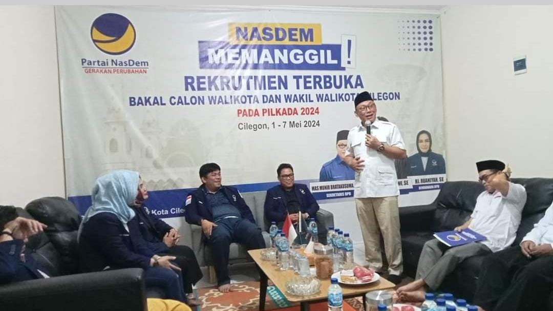 Helldy Ikut Perburuan Restu Partai NasDem, Paparkan Capaian Kinerja Jadi Walikota