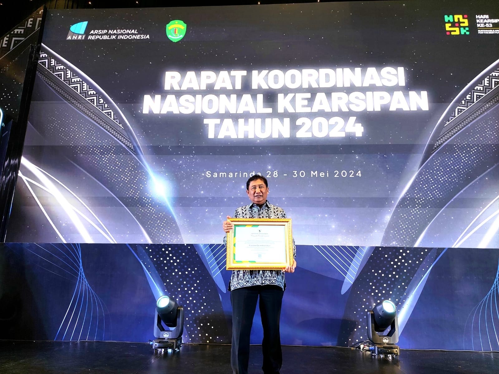 Pemkot Cilegon Raih Penghargaan Memuaskan dari ANRI