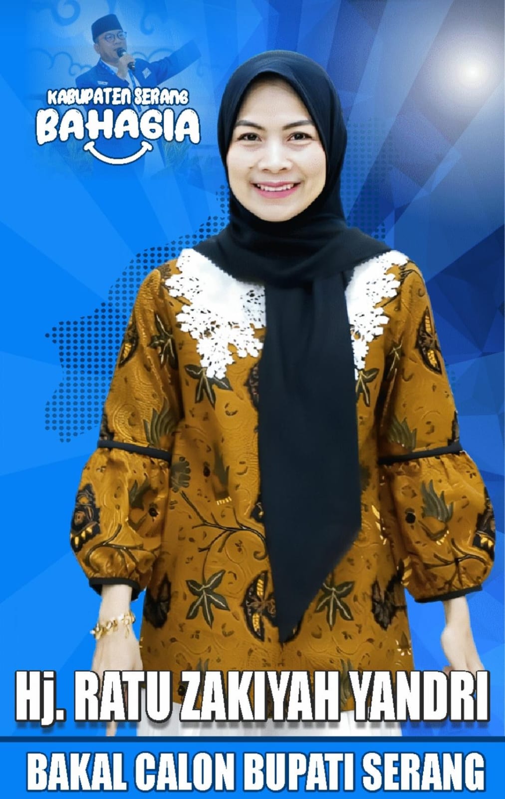 Ketua DPD Al-Khairiyah Kabupaten Serang Dukung Rachmatu Zakiyah Jadi Bacalon Bupati Serang