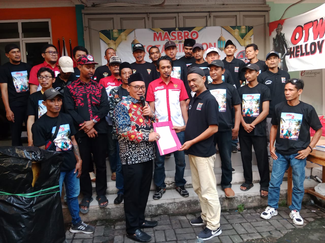 Relawan Masa Prabowo Deklarasi Dukungan Helldy, Siap Menangkan Dua Periode Walikota Cilegon