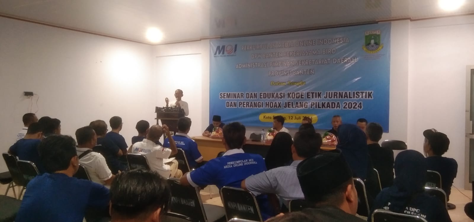 Bekerjasama Dengan Adpimpro, MOI Banten Deklarasi Perangi Hoax