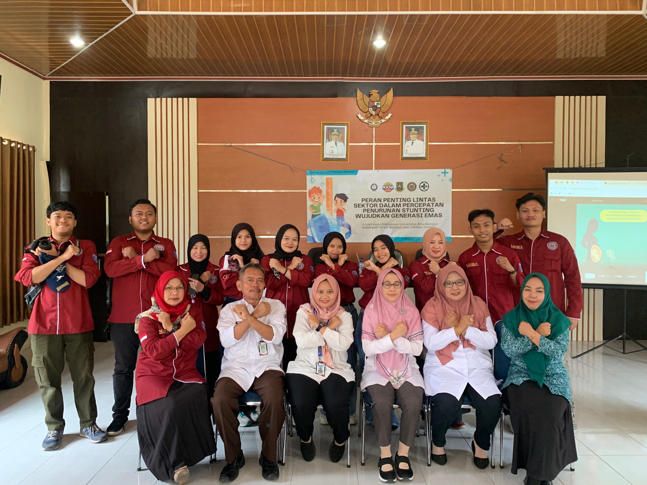 KKM 42 Uniba Sosialisasikan Penurunan Stunting di Kelurahan Bulakan