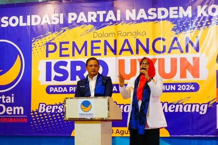 Wahidin Halim: Rekomendasi Partai NasDem Sudah Final untuk Isro – Uyun di Pilkada Kota Cilegon