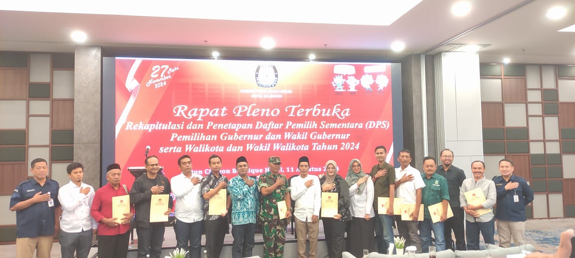 KPU Cilegon Tetapkan 646 TPS Pada Pilkada 2024