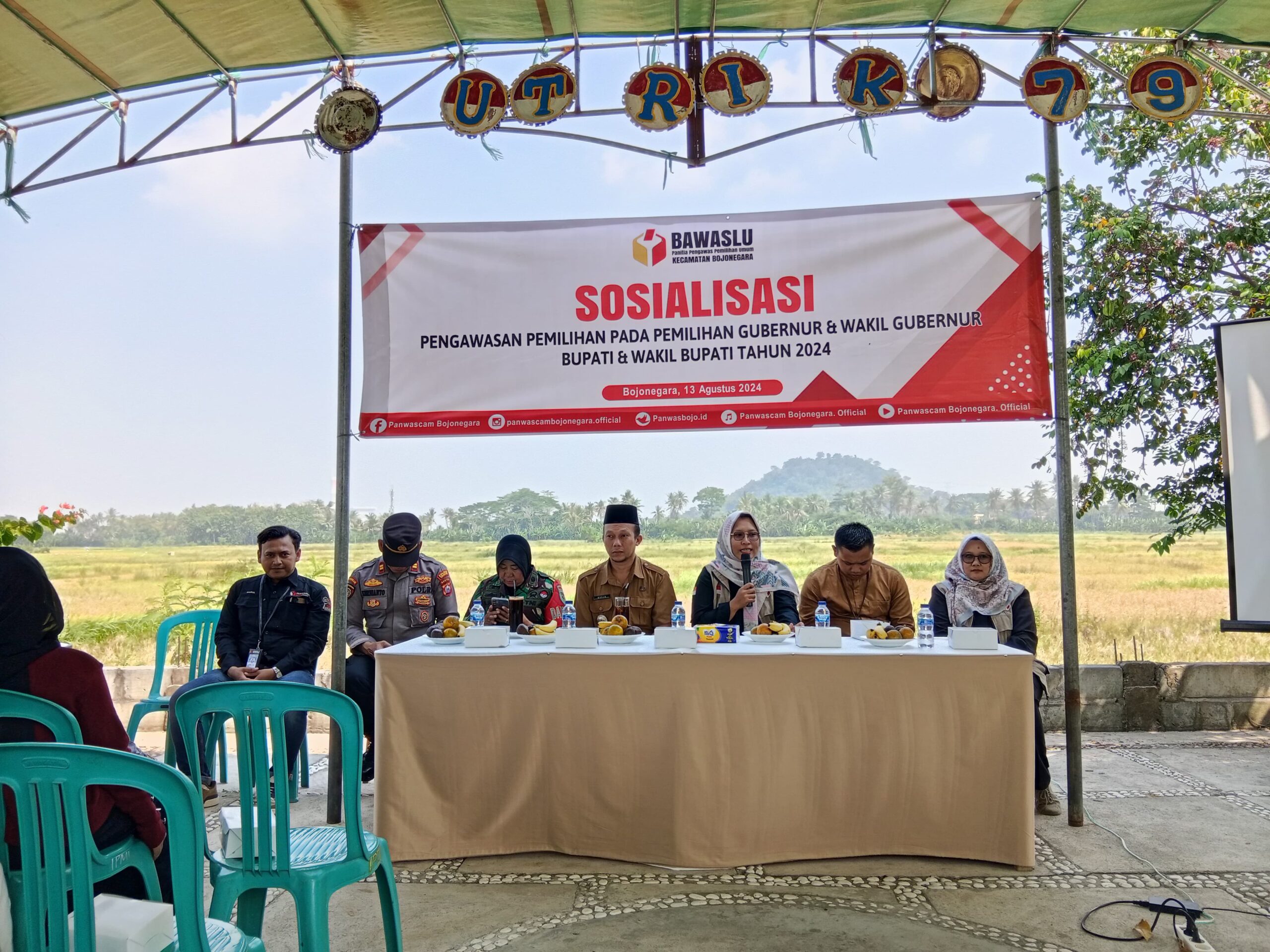 Jelang Pilkada, Panwaslu Kecamatan Bojonegara Mulai Sosialisasikan Pengawasan Pemilihan