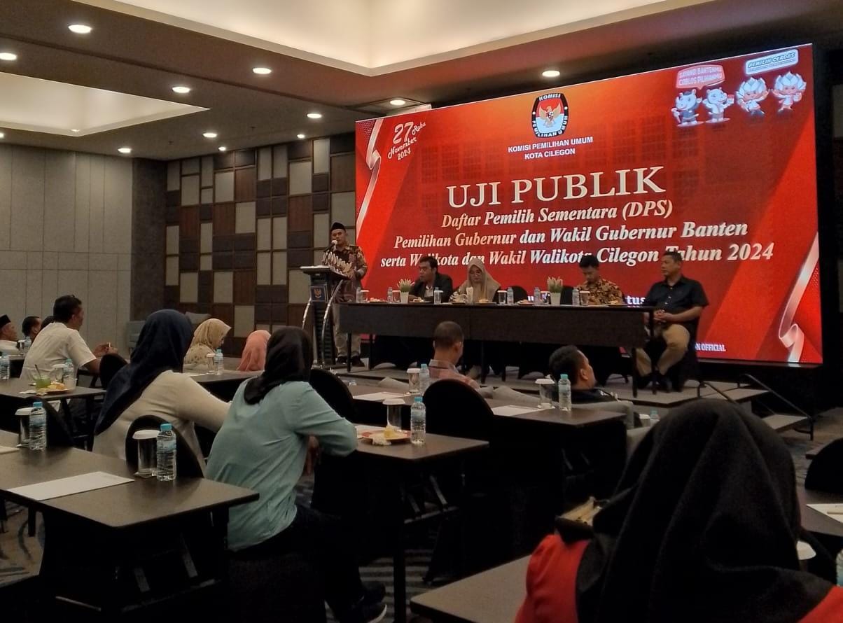 KPU Kota Cilegon Lakukan Uji Publik DPS
