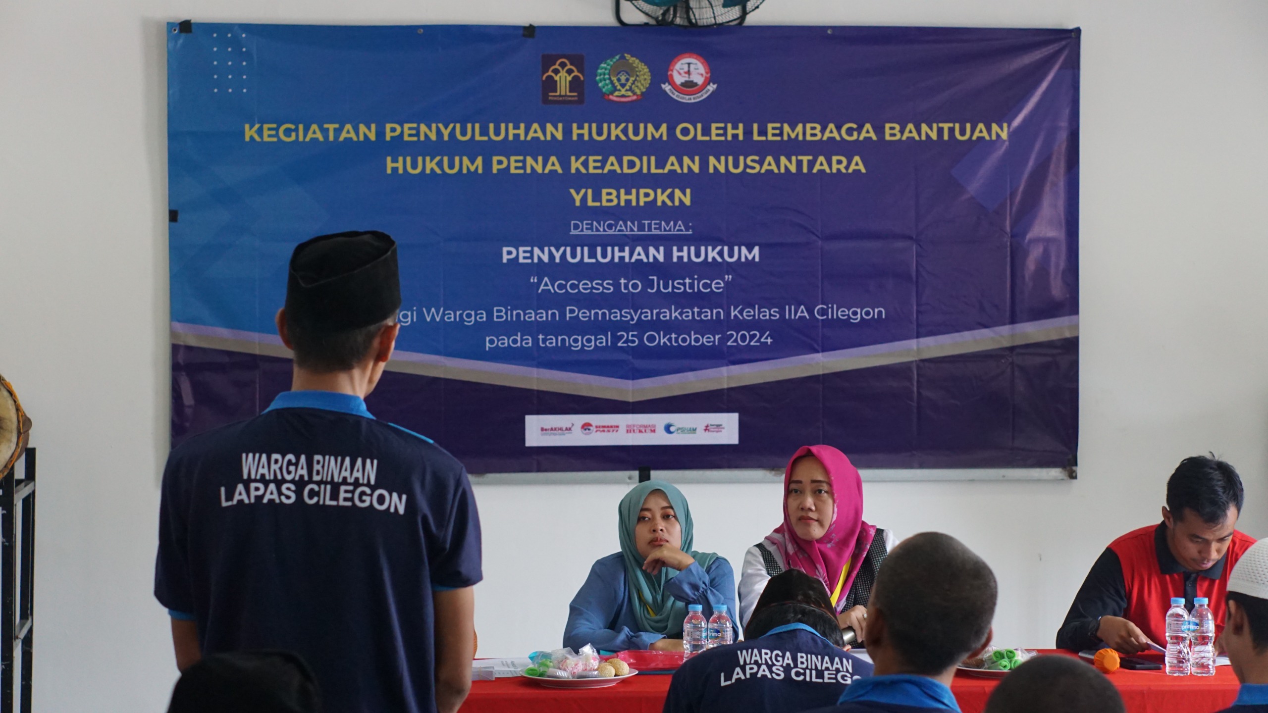Access To Justice YLBHPKN Bimbing Warga Binaan Lapas Cilegon Pahami Hak-Hak Hukum