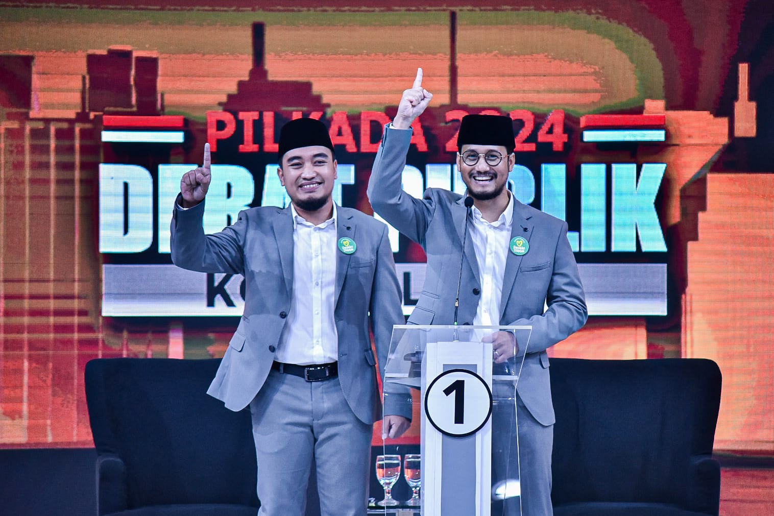 Debat Perdana, Robinsar-Fajar Janji Berikan Kesetaraan Bagi Penyandang Disabilitas di Cilegon