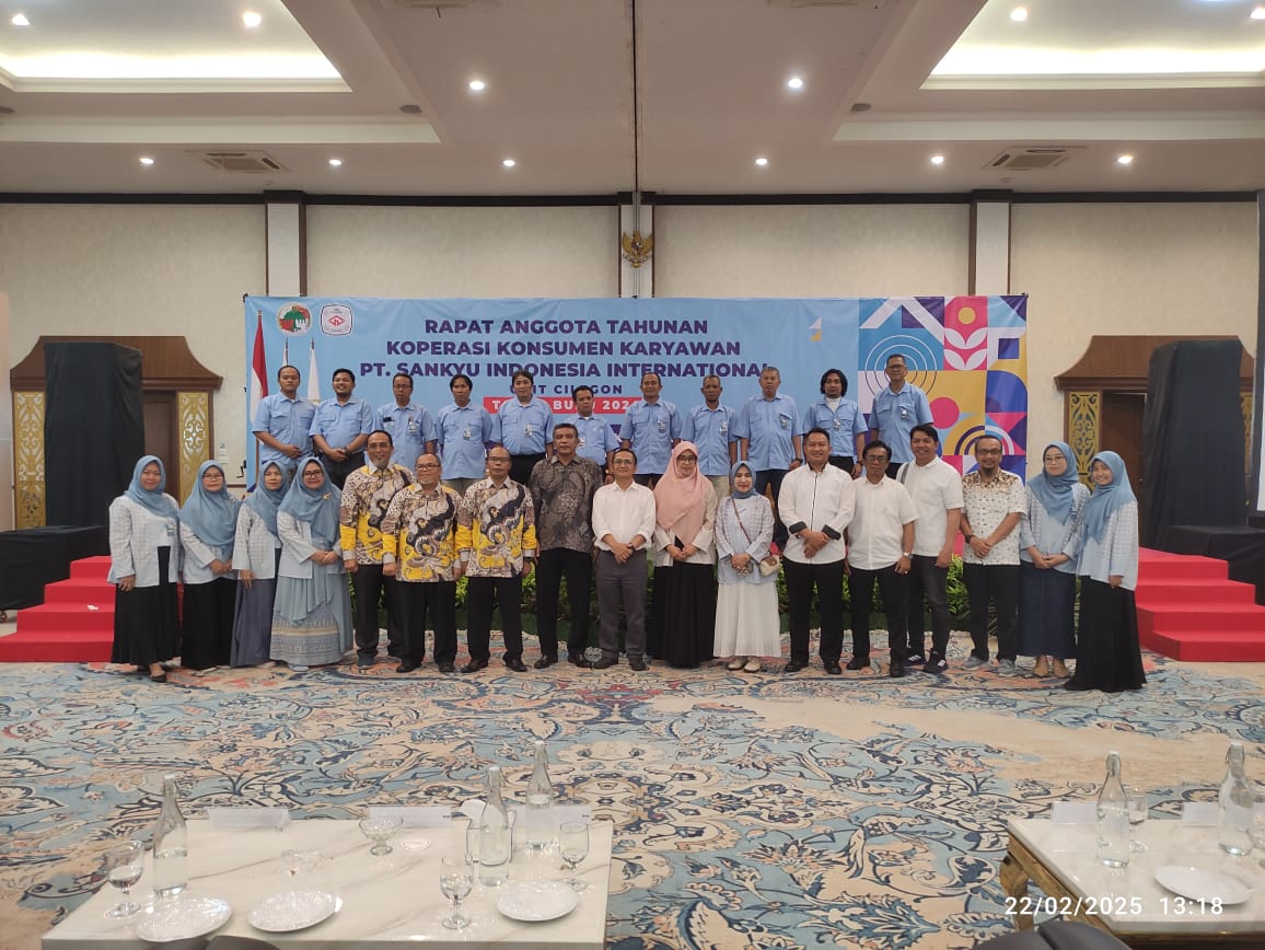 Koperasi Konsumen Karyawan PT Sankyu Indonesia International Unit Cilegon Berbagi Doorprize Saat RAT Tahun Buku 2024