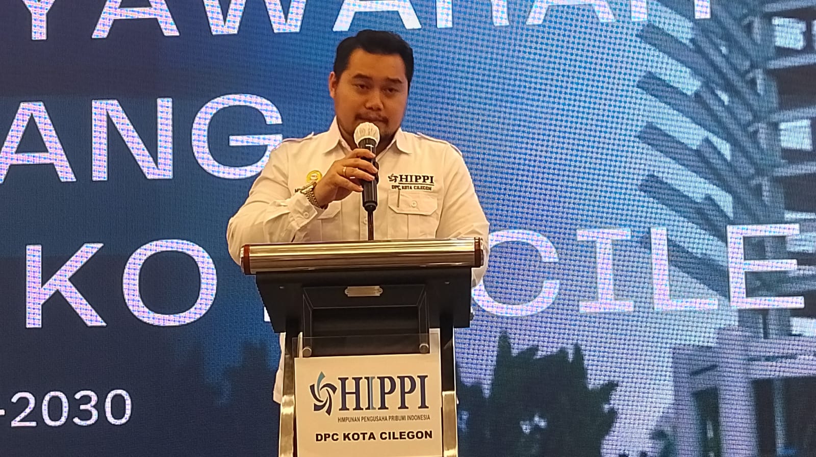 Sah Zia Ulhaq Nahkodai HIPPI Kota Cilegon Periode 2025-2030, Terpilih Secara Aklamasi