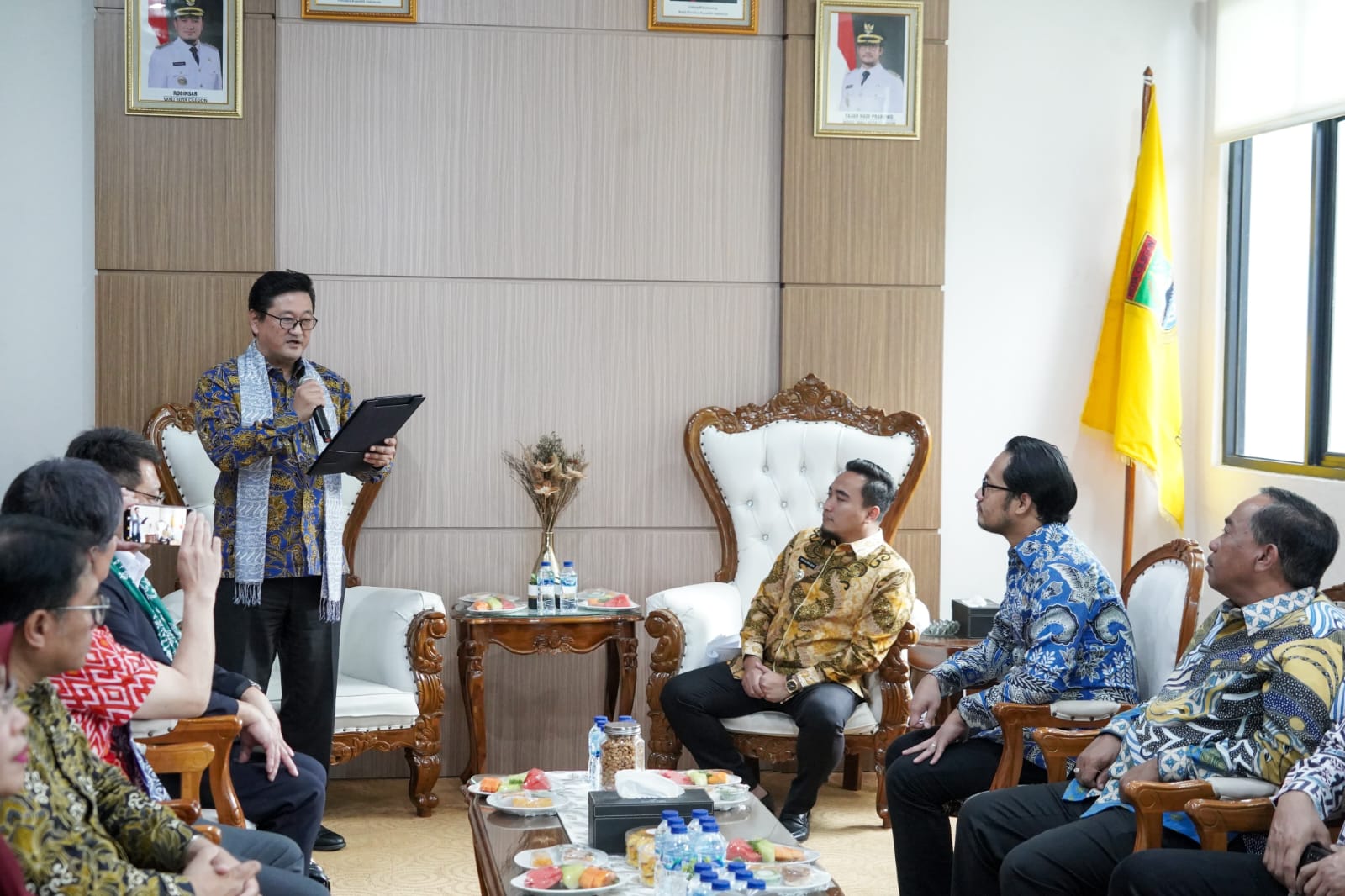 Perusahaan Asal Jepang Kunjungi Kota Cilegon, Pemkot Siap Kerjasama Bidang Teknologi
