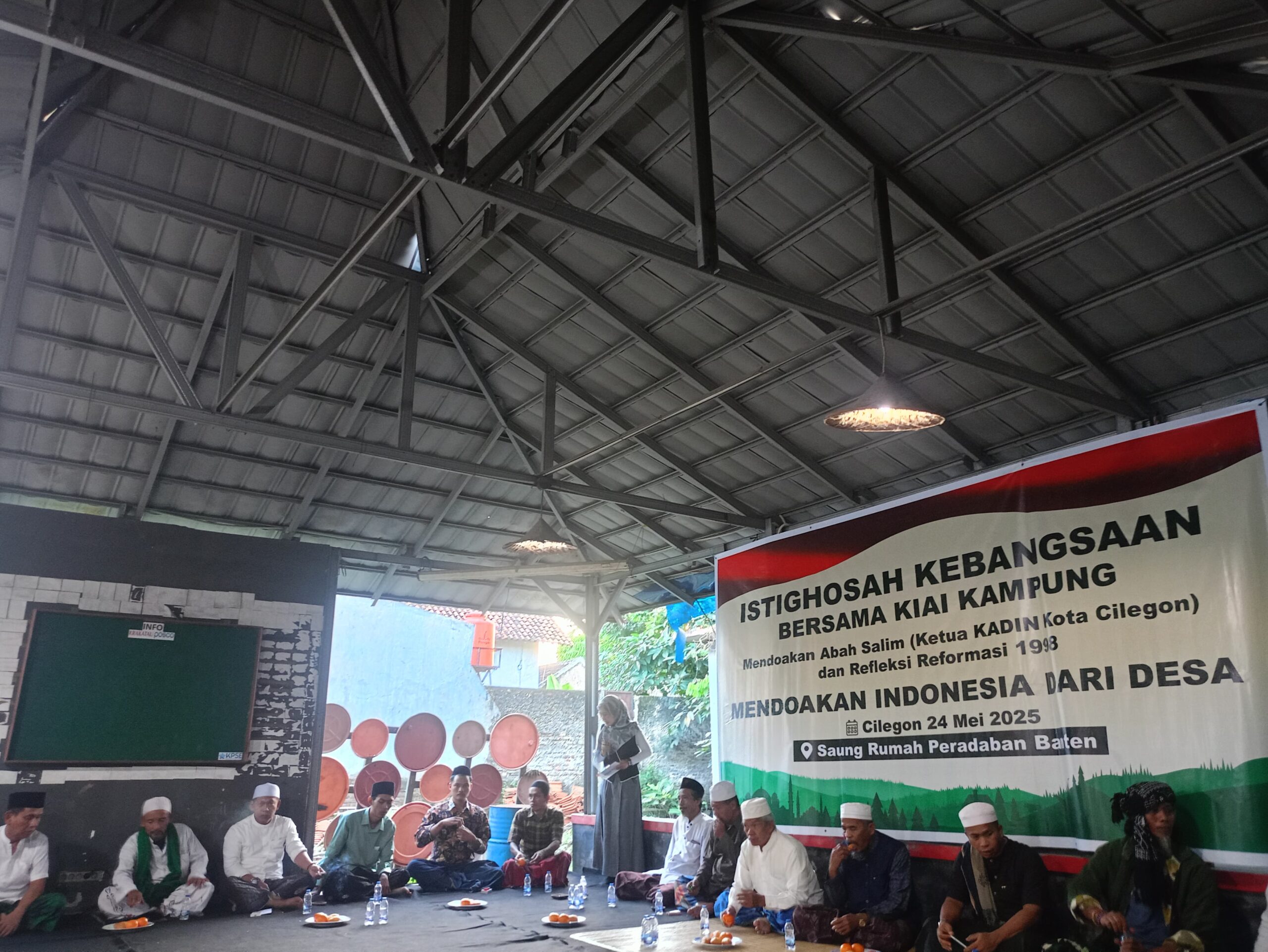 Paska di Tetapkan Tersangka, Sejumlah Tokoh Agama Gelar Istighosah dan Doa untuk Ketua Kadin Cilegon