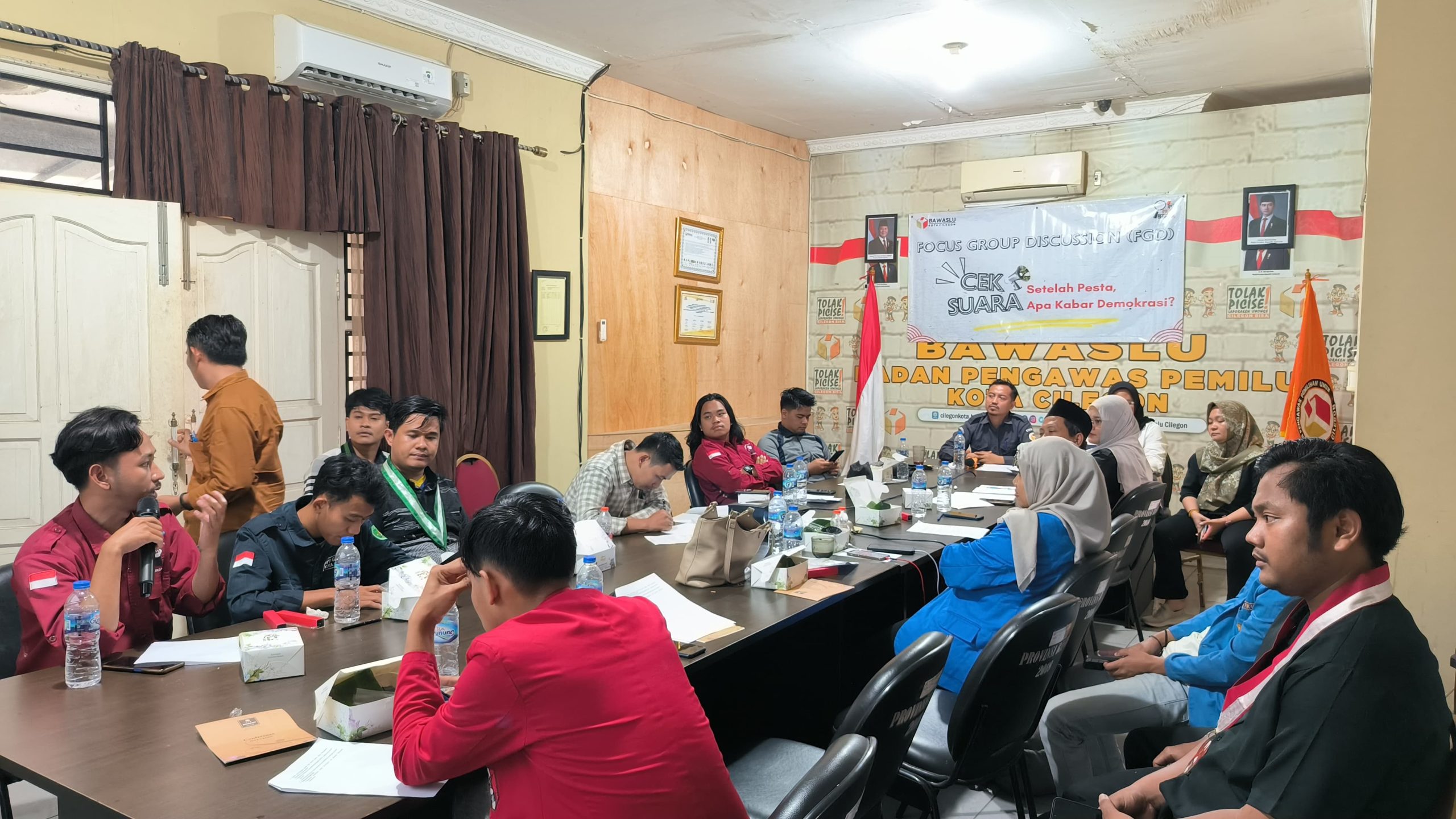 Bawaslu Cilegon Gelar FGD, Bahas Partisipasi dan Akuntabilitas Pemilu 2024