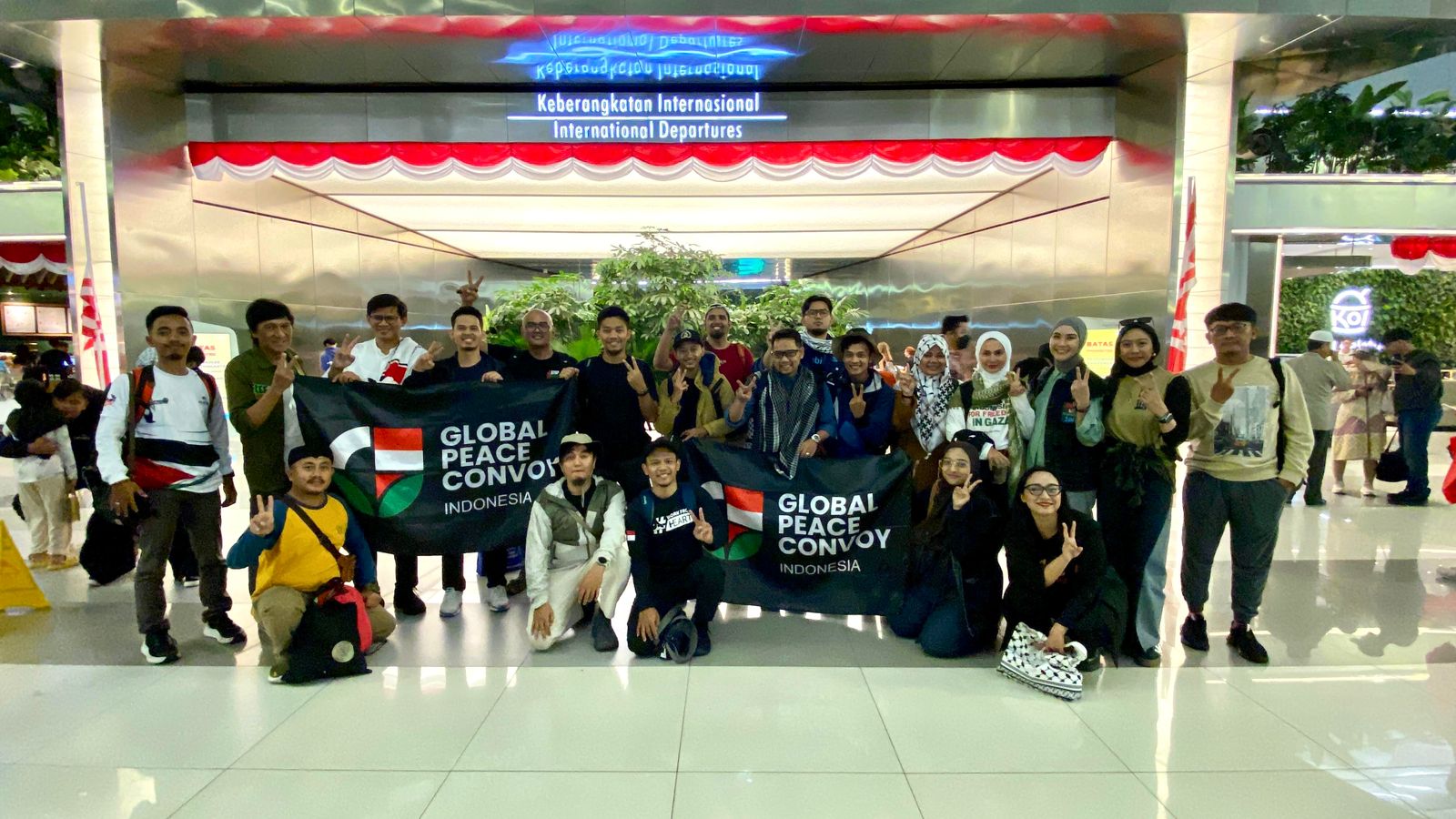 Rumah Zakat Berangkatkan Relawan Kemanusiaan untuk Menembus Blokade Gaza